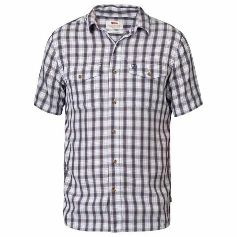 Fjallraven Abisko Shirts Navy Singapore For Men (SG-582229)